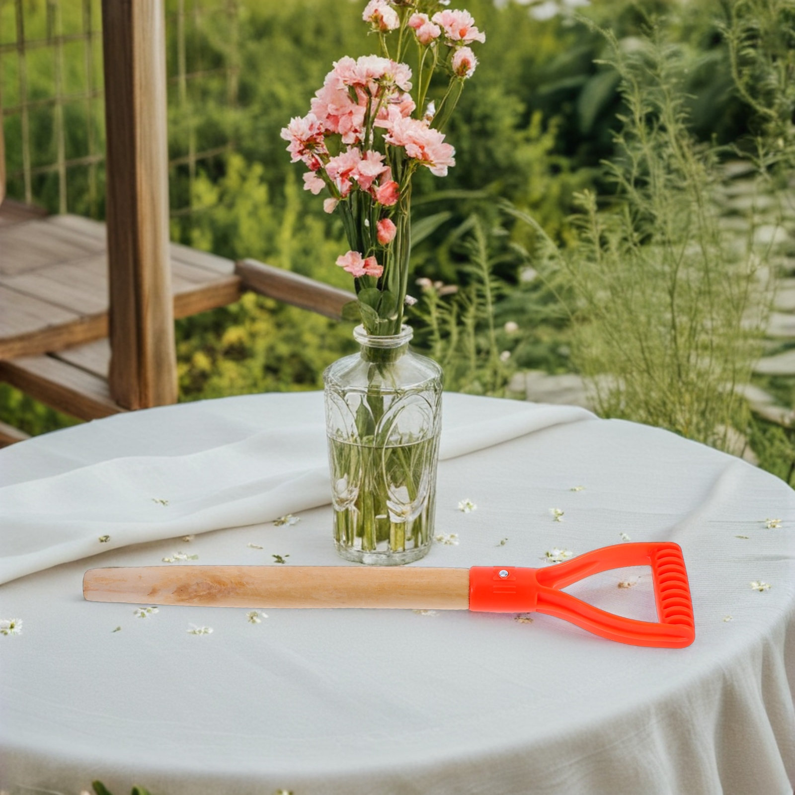 Wood Garden Fork Handle Replac - Spade Digging Fork ulasan dan harga