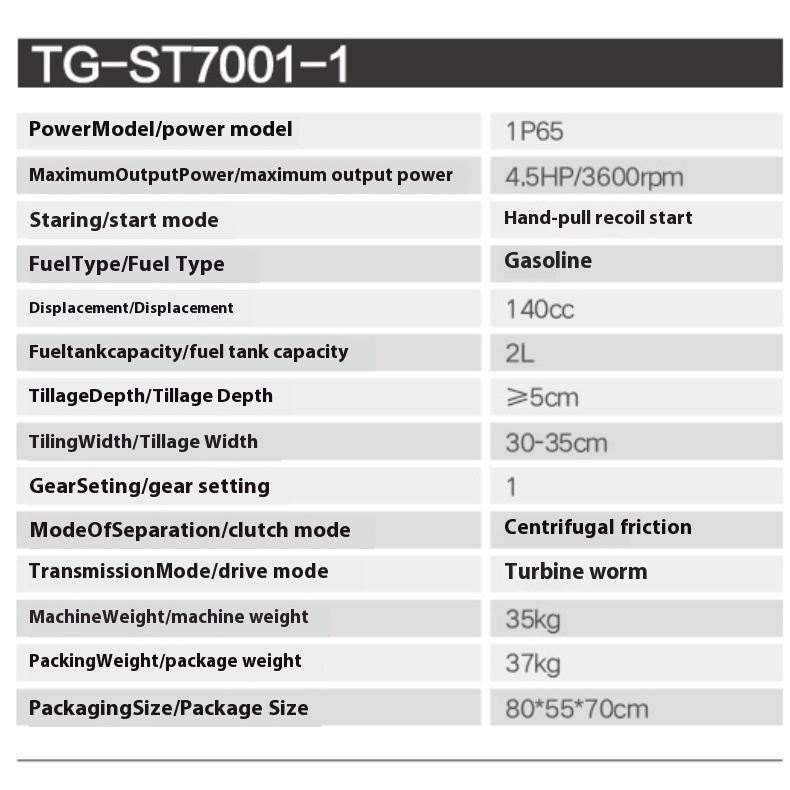 High-Power Micro Tiller Double - Gardening Tools Vegetables ulasan dan harga