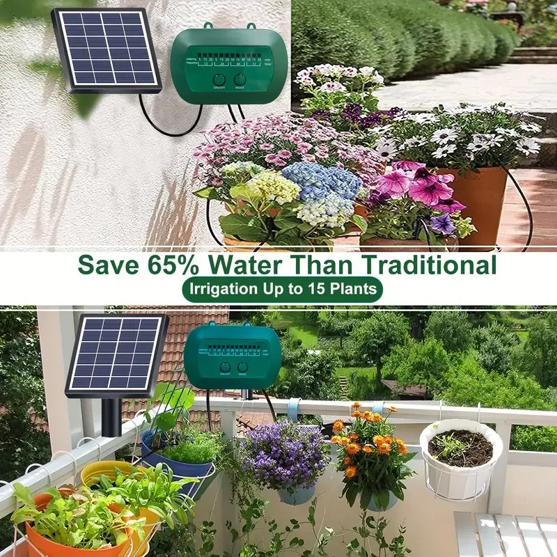 Solar Intelligent Irrigation K - Automatic Plant Waterer ulasan dan harga
