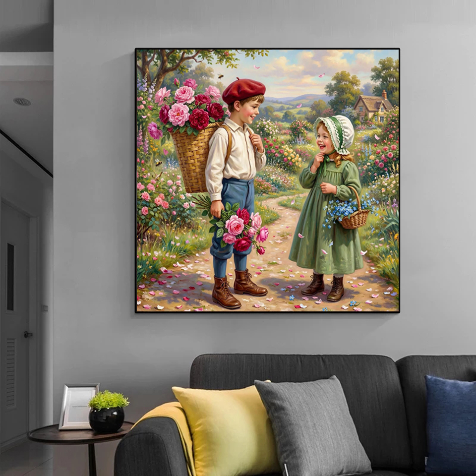 5D DIY Diamond Painting Sticke - Gardening Tools Girls ulasan dan harga