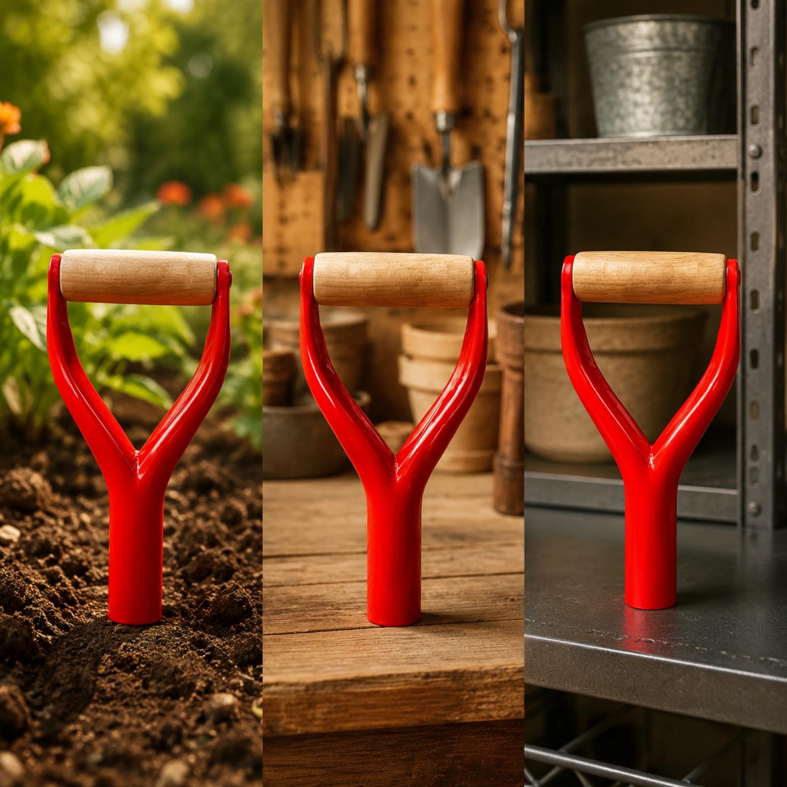 Two Hand Shovel Handle Grip Re - Spade Digging Fork ulasan dan harga
